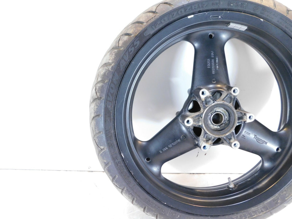 1991-2003 Triumph Sprint 900 & Trophy 900 1200 Black Front Wheel Rim - T2000051 - C3 Cycle