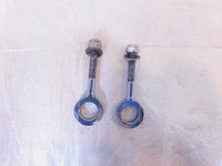 Indian Gilroy Scout Chief & Spirit Chrome Rear Wheel Axle Adjuster Bolts w/ Nuts - C3 Cycle