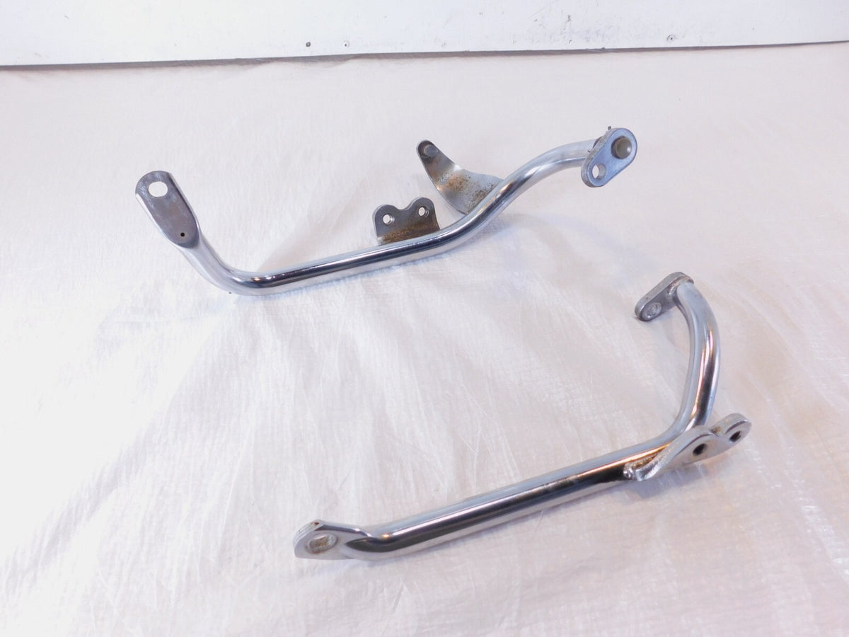 Yamaha Virago 750 1100 XV750 Left/Right Lower Frame Foot Rest Peg Bracket Mounts