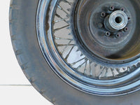 1970-1977 Harley Davidson XLH Ironhead Sportster 900 1000 Laced Rear Wheel -BENT - C3 Cycle