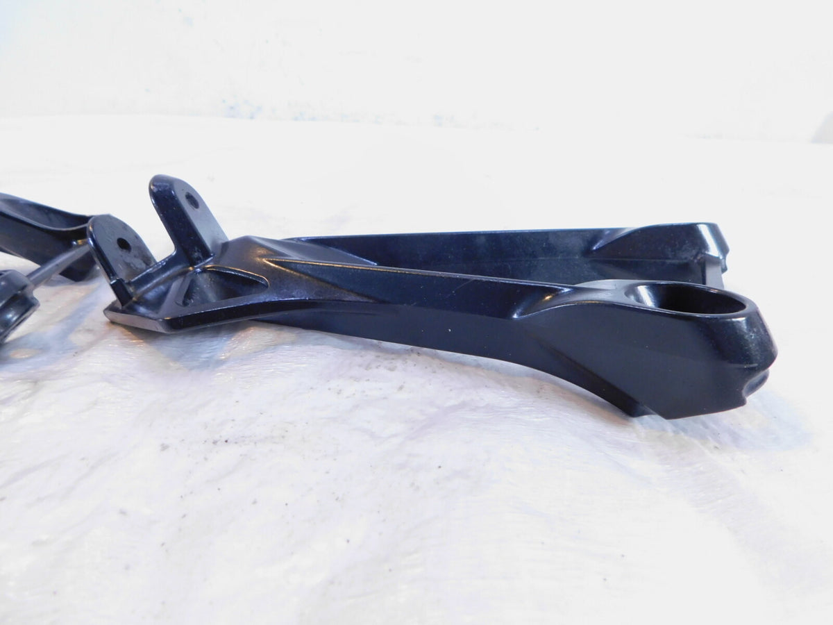 05-08 Kawasaki Ninja ZX6R ZX6RR Rear Passenger Footrest Foot Peg Bracket Mounts - C3 Cycle