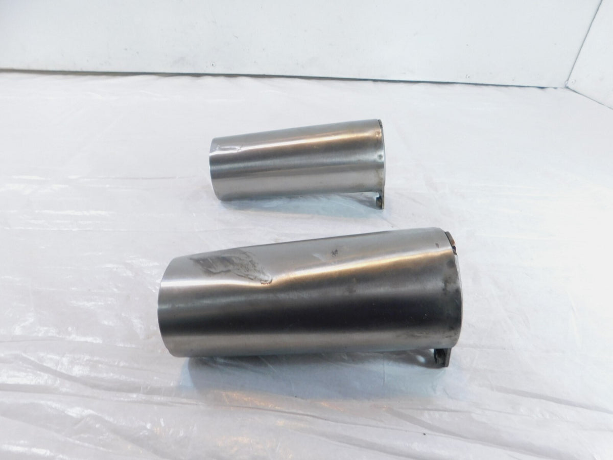 Yamaha XV1700 Road Star 1600 Silverado Chrome Lower Front Wheel Fork Cover Tubes - C3 Cycle