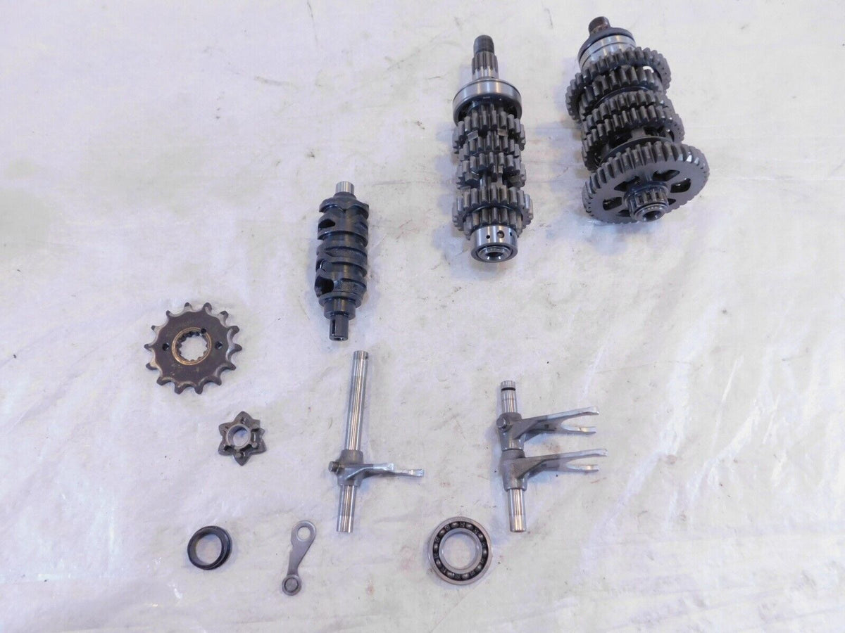 1991-1993 Kawasaki Ninja ZX6 ZX600 Transmission Gears Shifter Shift Drum & Forks - C3 Cycle