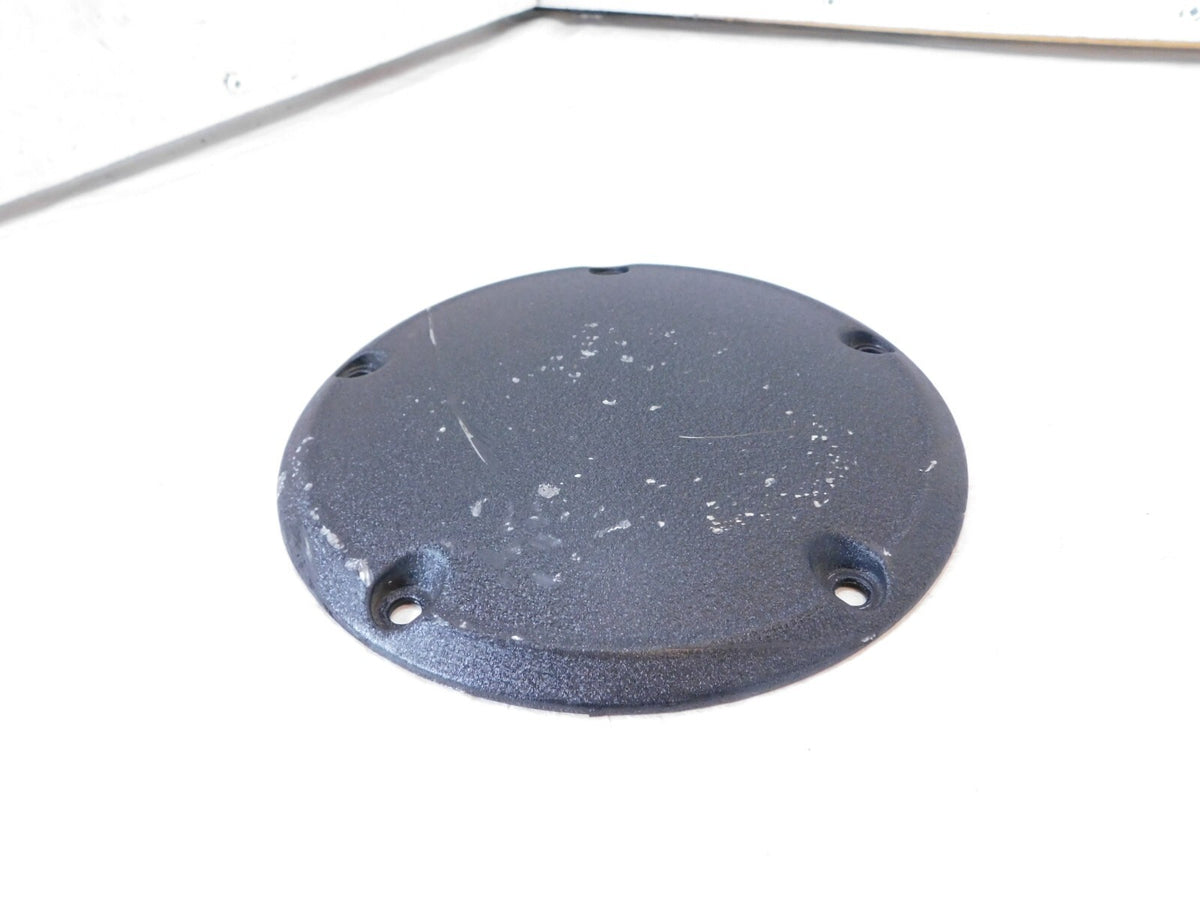 Harley Davidson Twin Cam Electra Glide Dyna Softail Black Wrinkle Clutch Cover - C3 Cycle
