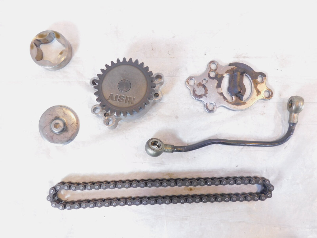 Kawasaki LTD Belt KZ440 KZ440D KZ 440 Engine Motor Oil Pump w/ Chain Pipe & Gear - C3 Cycle