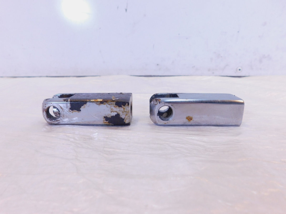 Harley Davidson Sportster 883 1200 Black Rear Passenger Footpeg Footrest Bracket - C3 Cycle