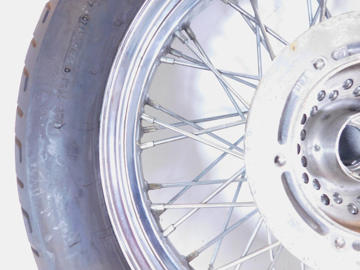 1998-2002 Honda VT1100 VT1100C3 Shadow Aero 1100 Chrome Front Wheel Rim & Hub - C3 Cycle