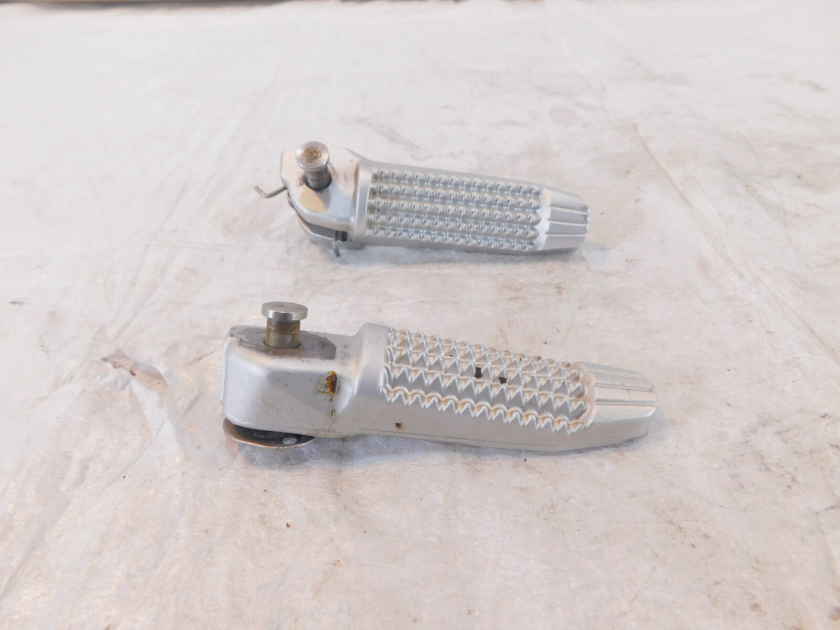 2009-2018 BMW F800R K1300S Silver Front/Rear Right Foot Pegs Footrest Pegs - C3 Cycle