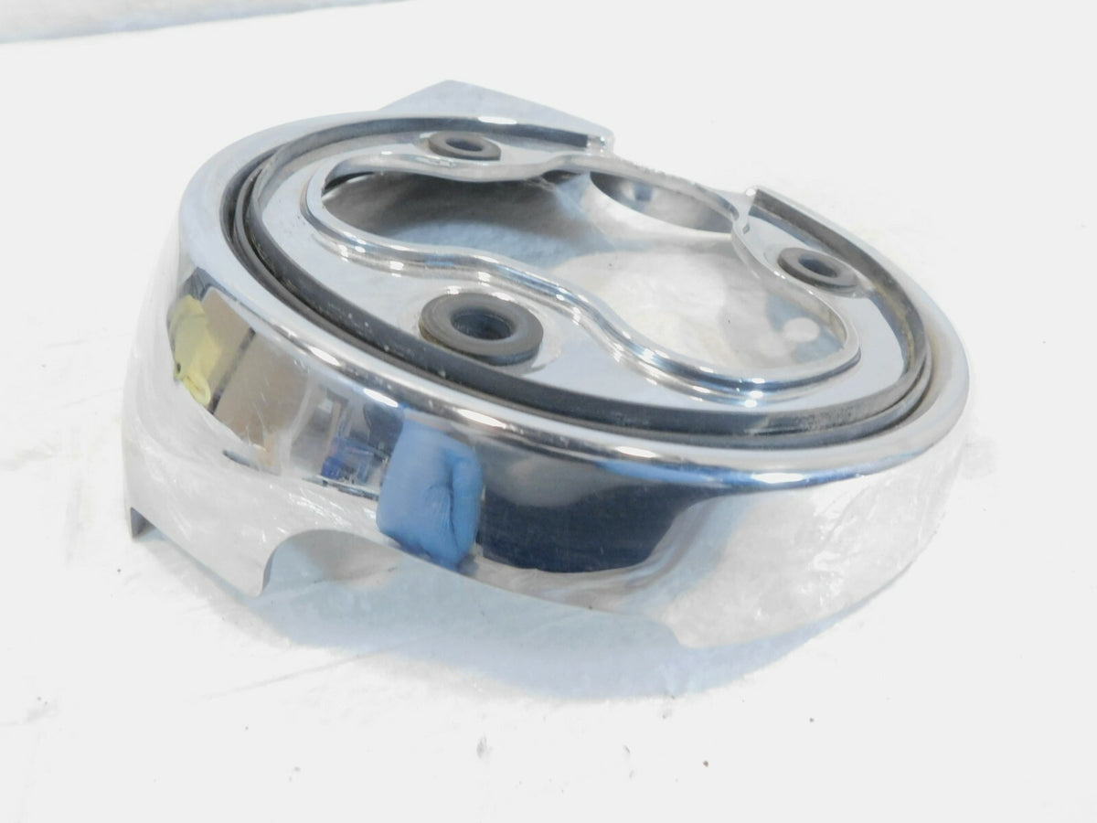 2004-2010 Kawasaki Vulcan 2000 Classic LT Front Left Inner Sprocket Chain Cover - C3 Cycle