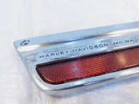 Harley Touring Road King Electra Street Glide Chrome Left Saddlebag Latch Cover - C3 Cycle