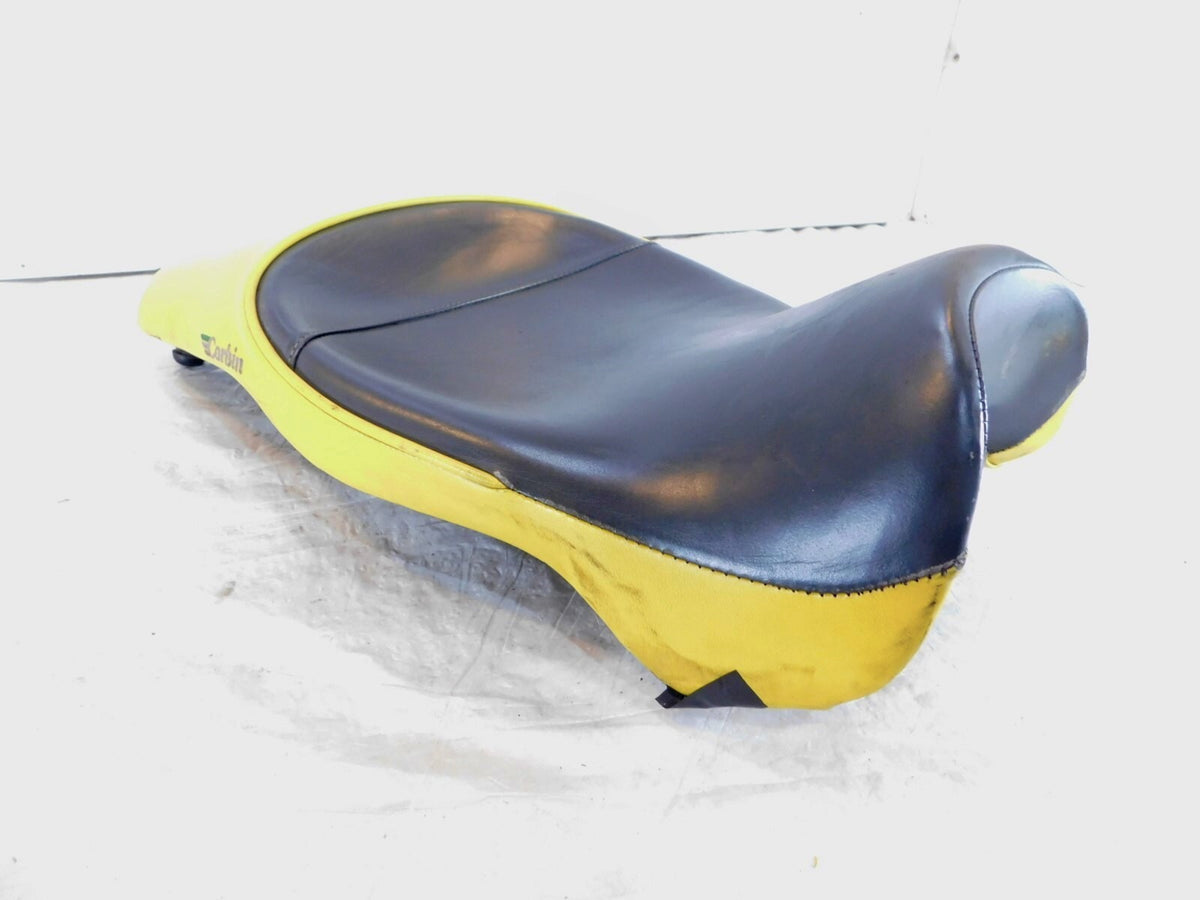 Ducati SuperSport 750 900 SS Yellow/Black Corbin Dual Rider Pillion Seat Saddle