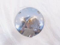 Harley Davidson Sportster 883 1200 Polished Left Engine Motor Clutch Derby Cover - C3 Cycle