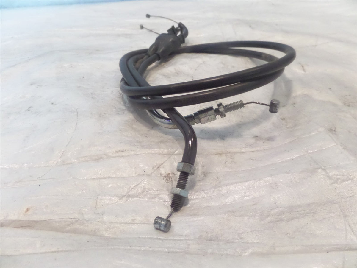 2006-2012 Yamaha FJR1300 FJR1300A AE Handlebar Open/Close Throttle Cable Lines - C3 Cycle