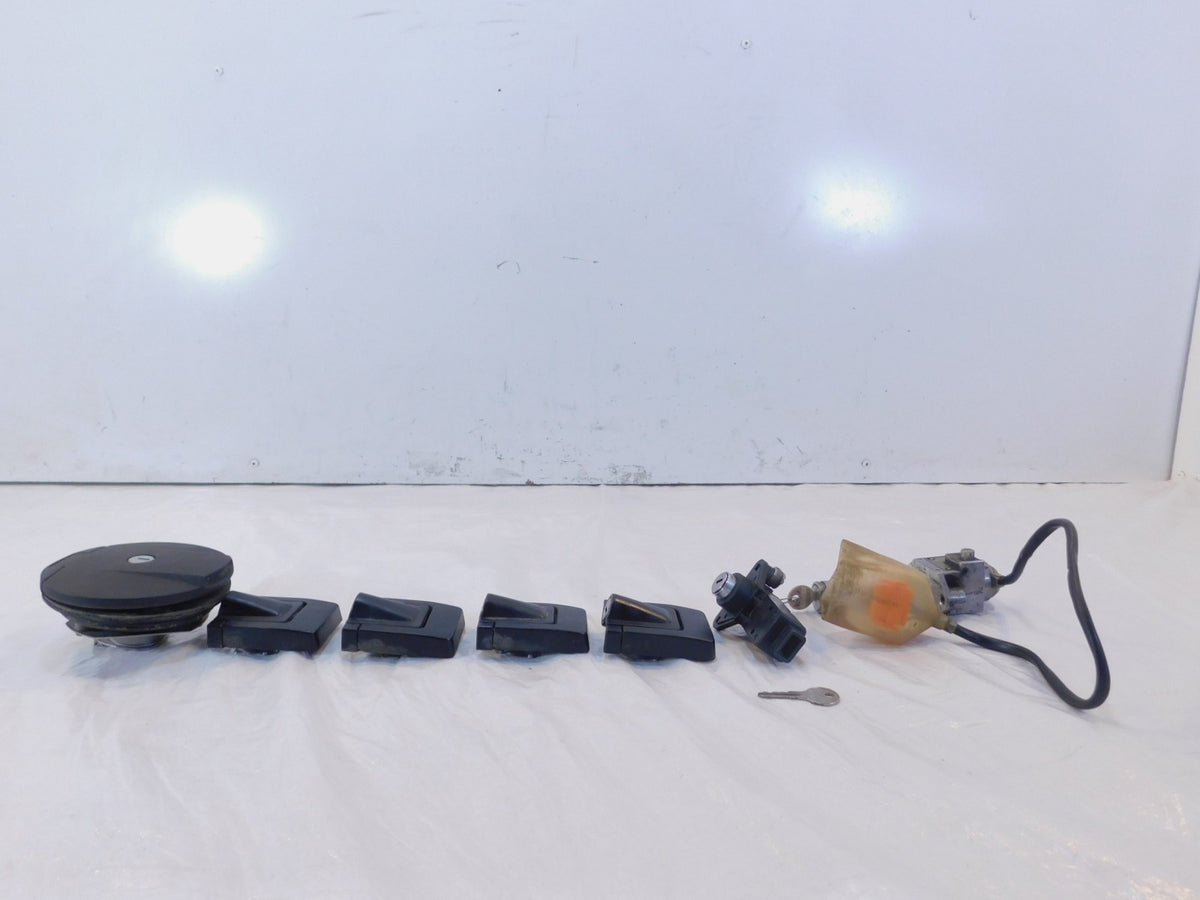 BMW K100LT K100RS & K75 K75S K75C Dual Seat Lock Fuel Gas Tank Cap Lock Key Set - C3 Cycle