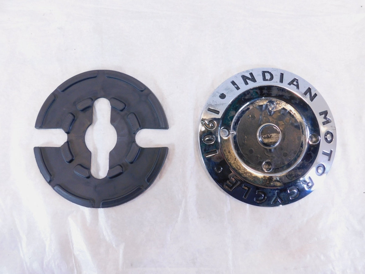 Indian Chief Chieftain Roadmaster & Springfield Left Engine Motor Clutch Cover - C3 Cycle