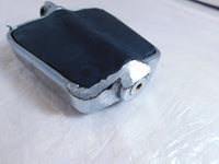 Harley FXR Dyna Sportster & Softail Chrome & Rubber Left Footpeg Footboard - C3 Cycle