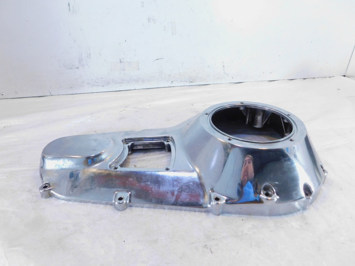 Harley Davidson Road King & Electra Glide Chrome Left Engine Motor Clutch Cover - C3 Cycle