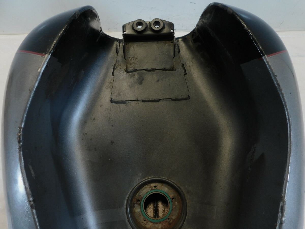 2000 Victory Standard & Sport V92 Cruiser Silver & Black Fuel Gas Tank - Dented - C3 Cycle