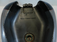 2000 Victory Standard & Sport V92 Cruiser Silver & Black Fuel Gas Tank - Dented - C3 Cycle