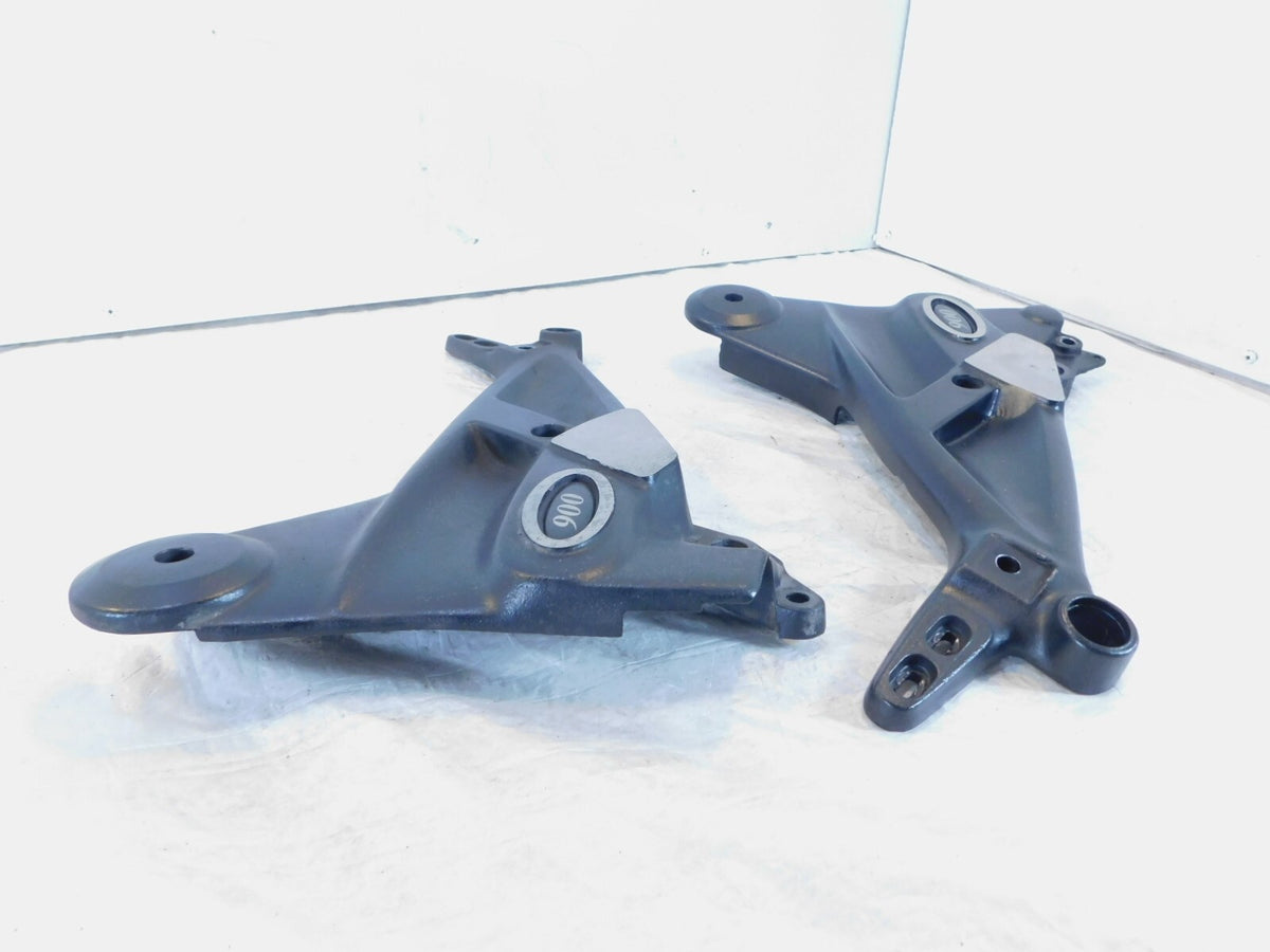 1996-2003 Triumph Trophy 900 Front Left/Right Foot Rest Peg Bracket Mount Plates - C3 Cycle