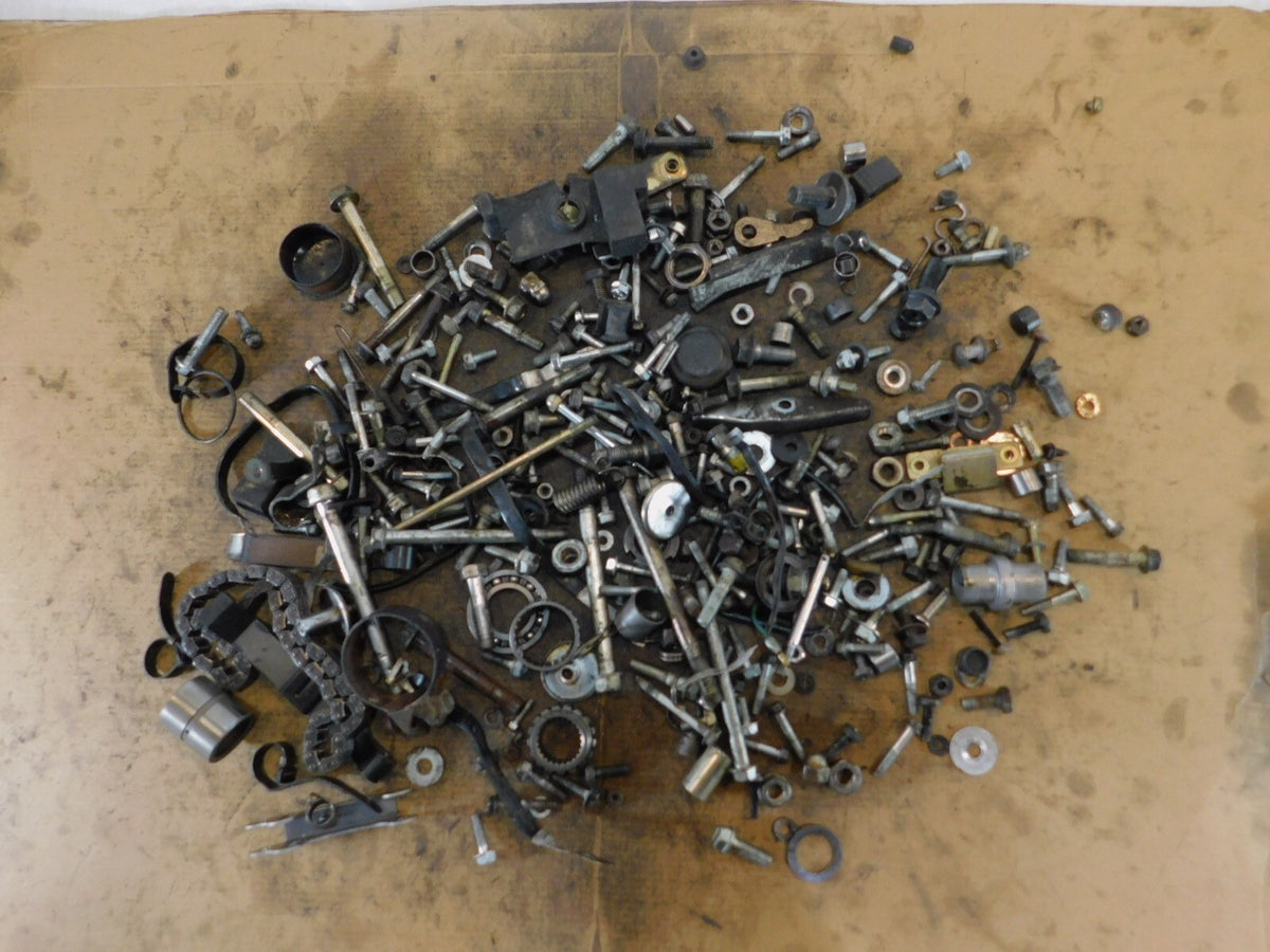 1978 78 Honda CX500 500 Standard Nuts Bolts & Brackets Hardware Parts Box Lot - C3 Cycle