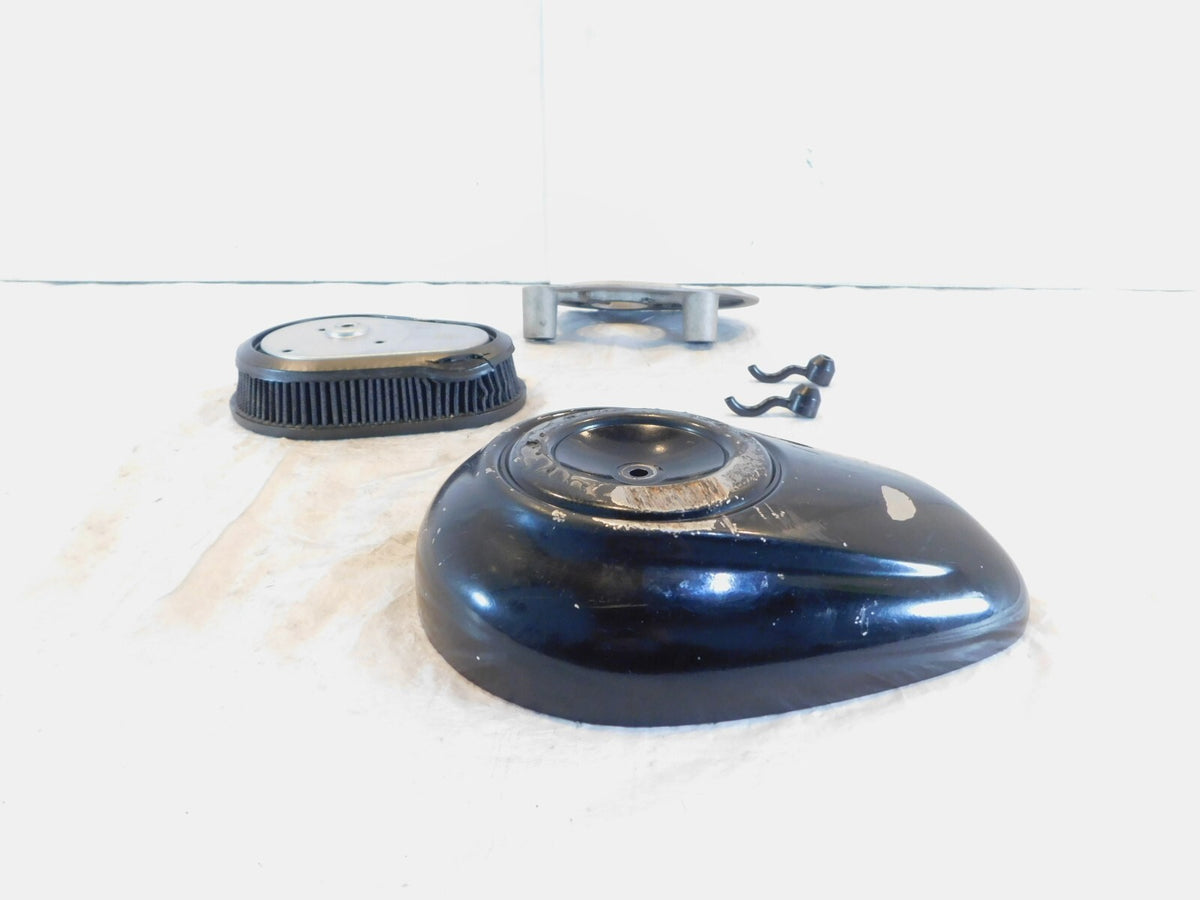 Harley Davidson Dyna Low Rider & Street Bob Black Air Intake Cleaner Cover - C3 Cycle