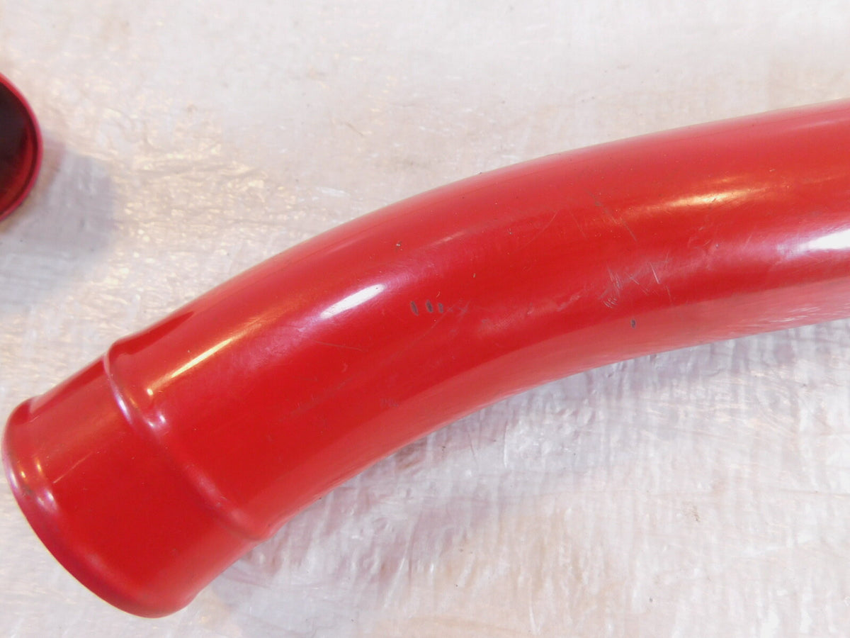 90-99 Yamaha FZR600R OEM Red Cowling Air Intake Pipe Interior Air Duct Tube - C3 Cycle