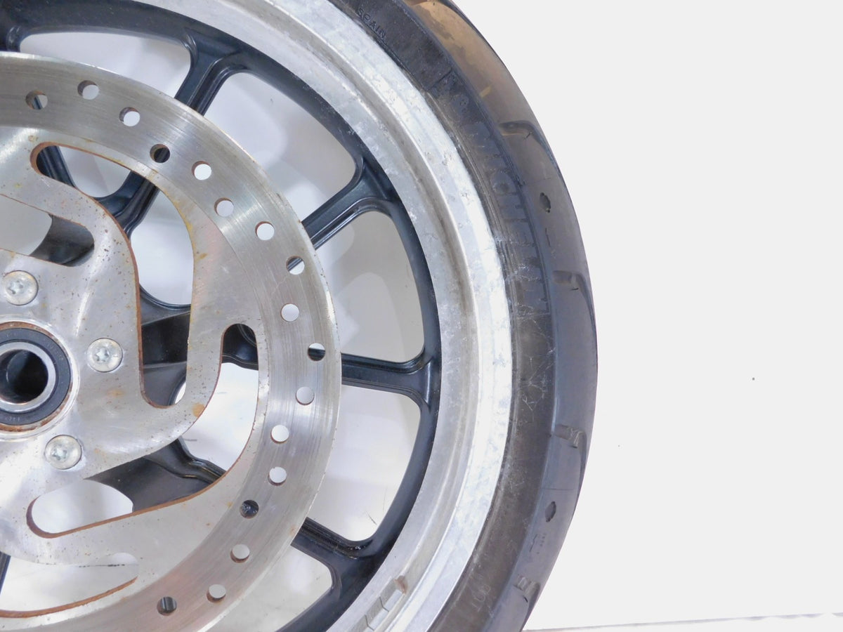 Harley Davidson Sportster 883 Low & Super Low Cast Front Wheel Rim & Tire - C3 Cycle