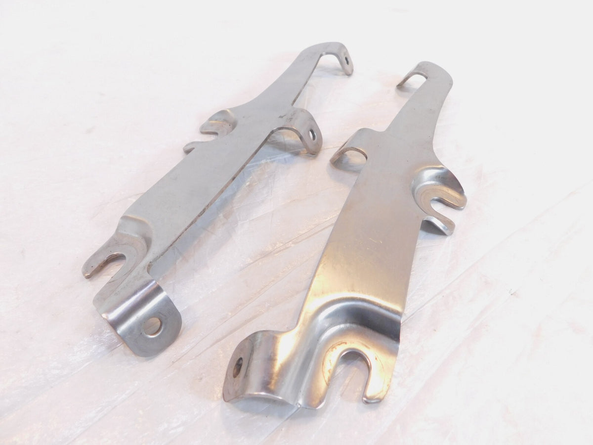 Harley Davidson Sportster 883 1200 Custom Pair Front Windshield Mount Brackets - C3 Cycle