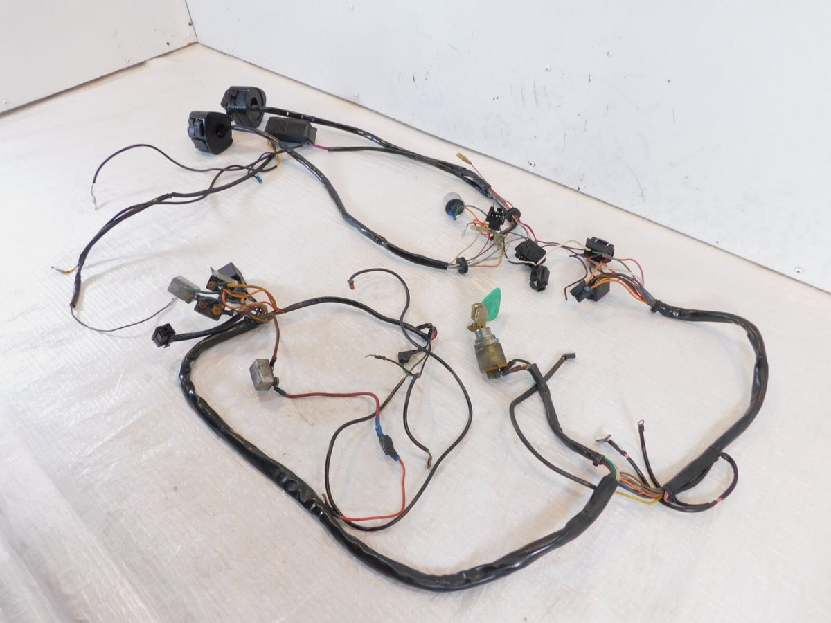 1984 & 1985 Harley Davidson Sportster XLH Ironhead 1000 Main Wiring Wire Harness - C3 Cycle