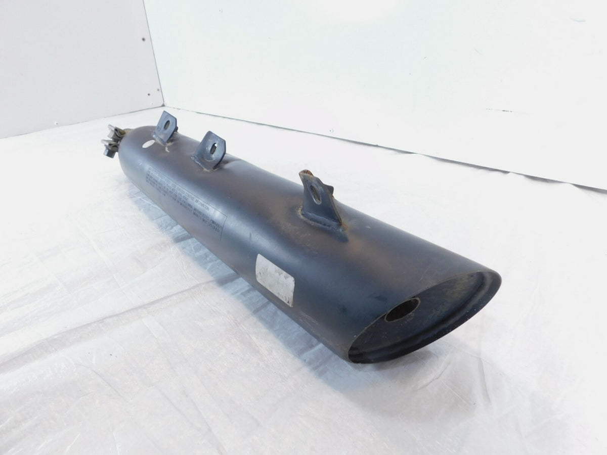 2017 17 Victory Octane Black Lower Under Exhaust Header Pipe Muffler - C3 Cycle