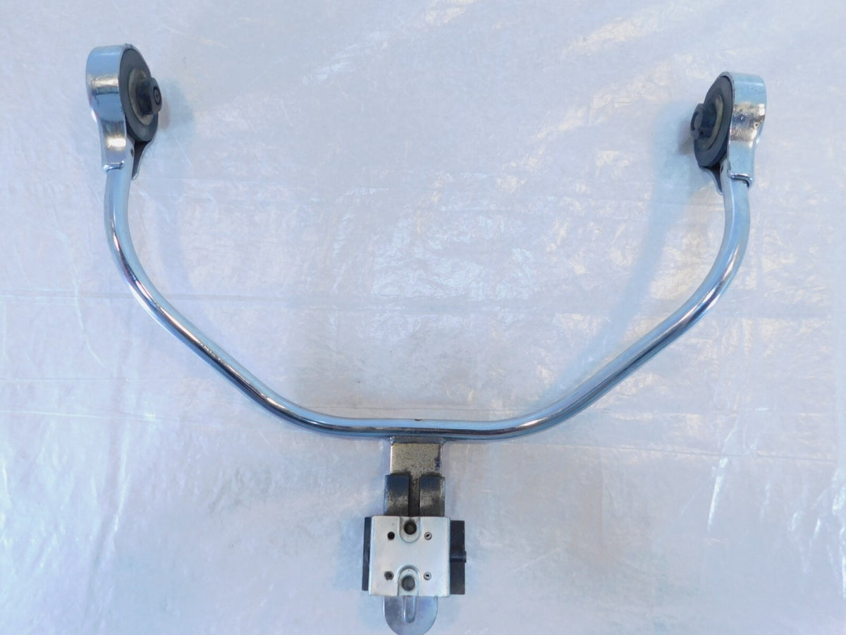 1987 Harley Davidson Electra Glide Classic Chrome Rider Backrest Mount Bracket - C3 Cycle