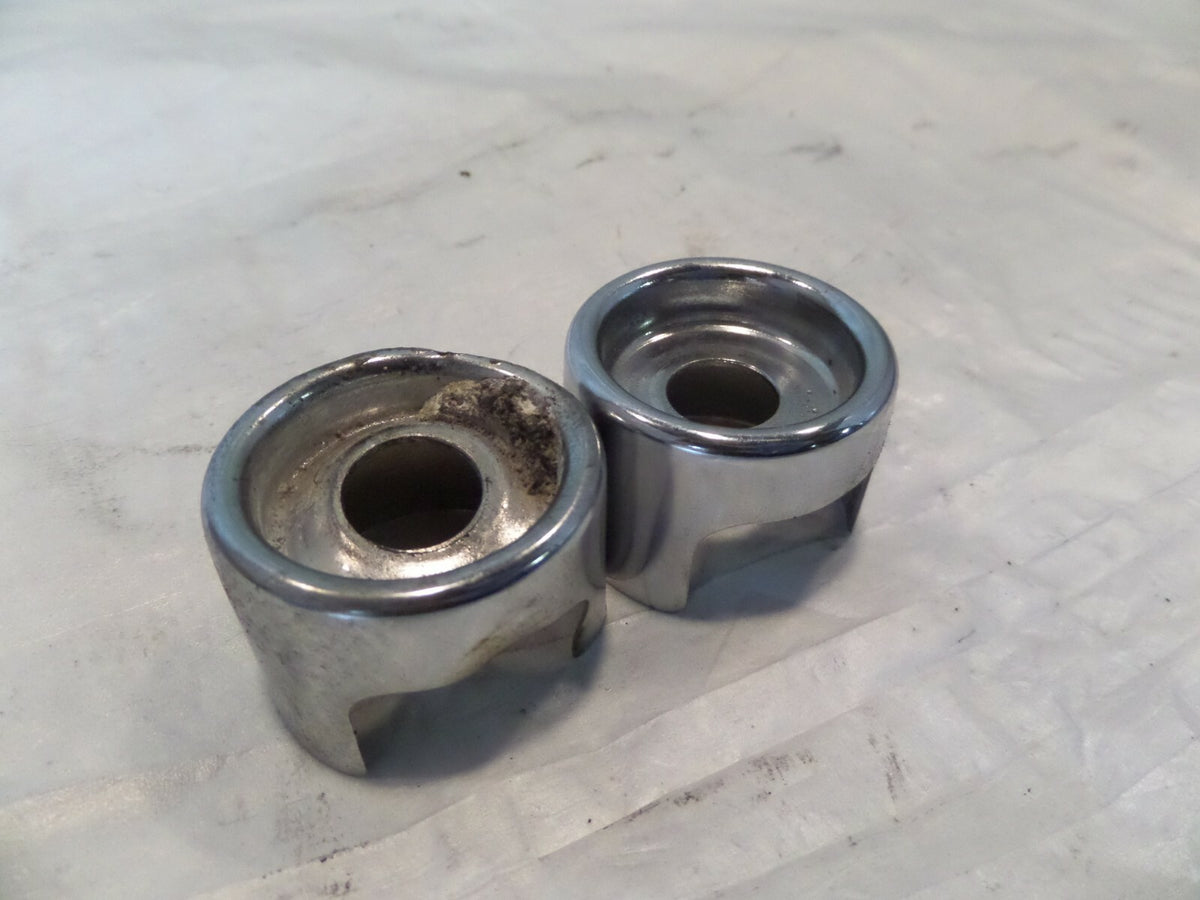Harley Davidson Sportster 883 & 1200 Rear Shock Absorber Upper Mount Bolt Covers - C3 Cycle