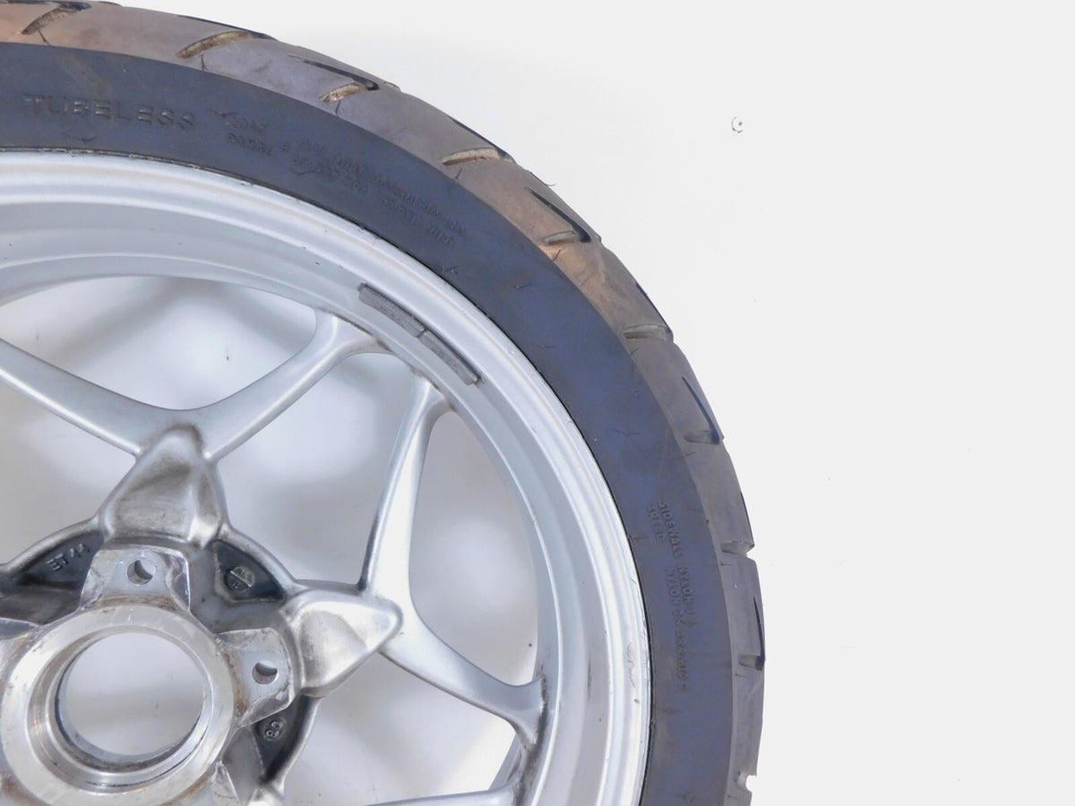 2005-2013 BMW R1200RT R1200ST R1200 RT ST R900RT Silver Back Rear Wheel & Tire