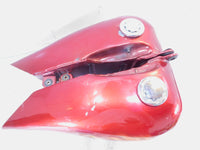 85-90 Harley Davidson Softail FXSTC Custom Left Right Red Fuel Gas Petrol Tanks