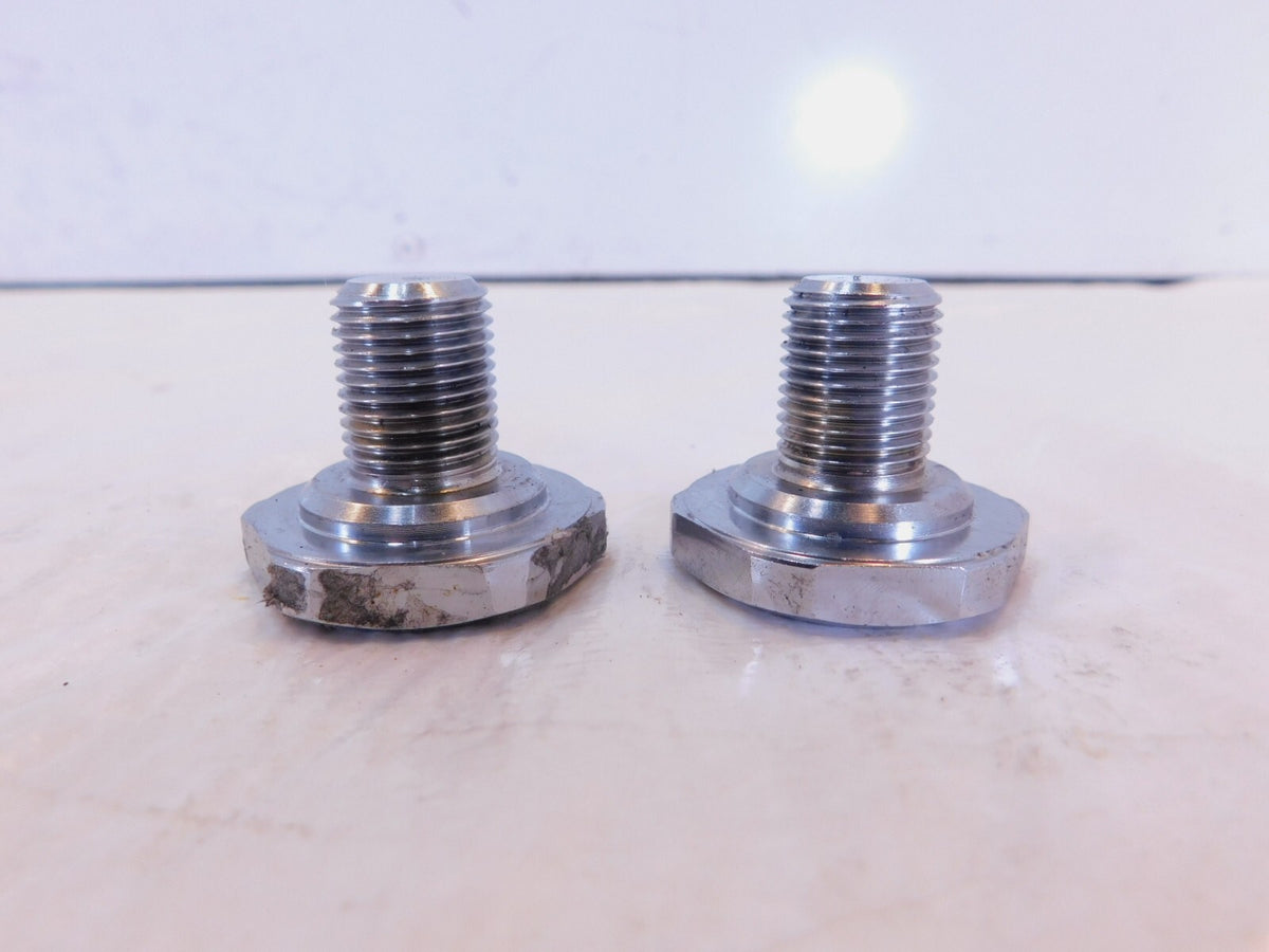 Harley Davidson Road King Dyna Softail Wide Glide 41mm Front Fork Tube Plug Caps - C3 Cycle