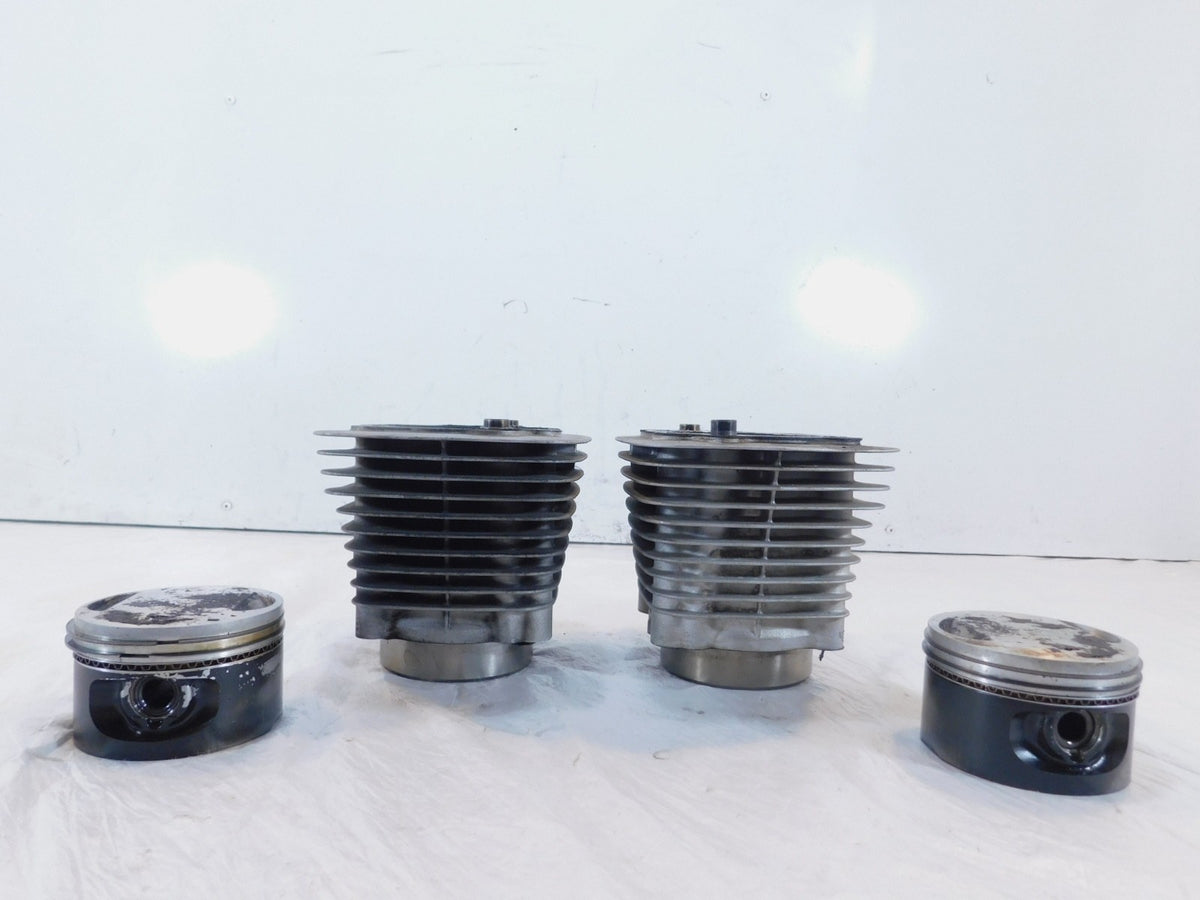 1997 & 1998 Buell Thunderbolt S3 Pair Engine Cylinder Barrel Jugs & Pistons - C3 Cycle