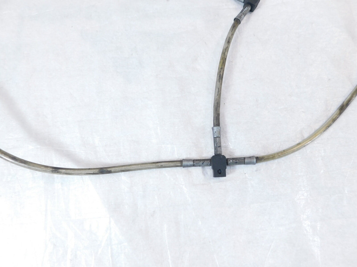 2008-2011 Victory Vision Tour Premium Rear to Front Brake Caliper Hose Line Pipe - C3 Cycle