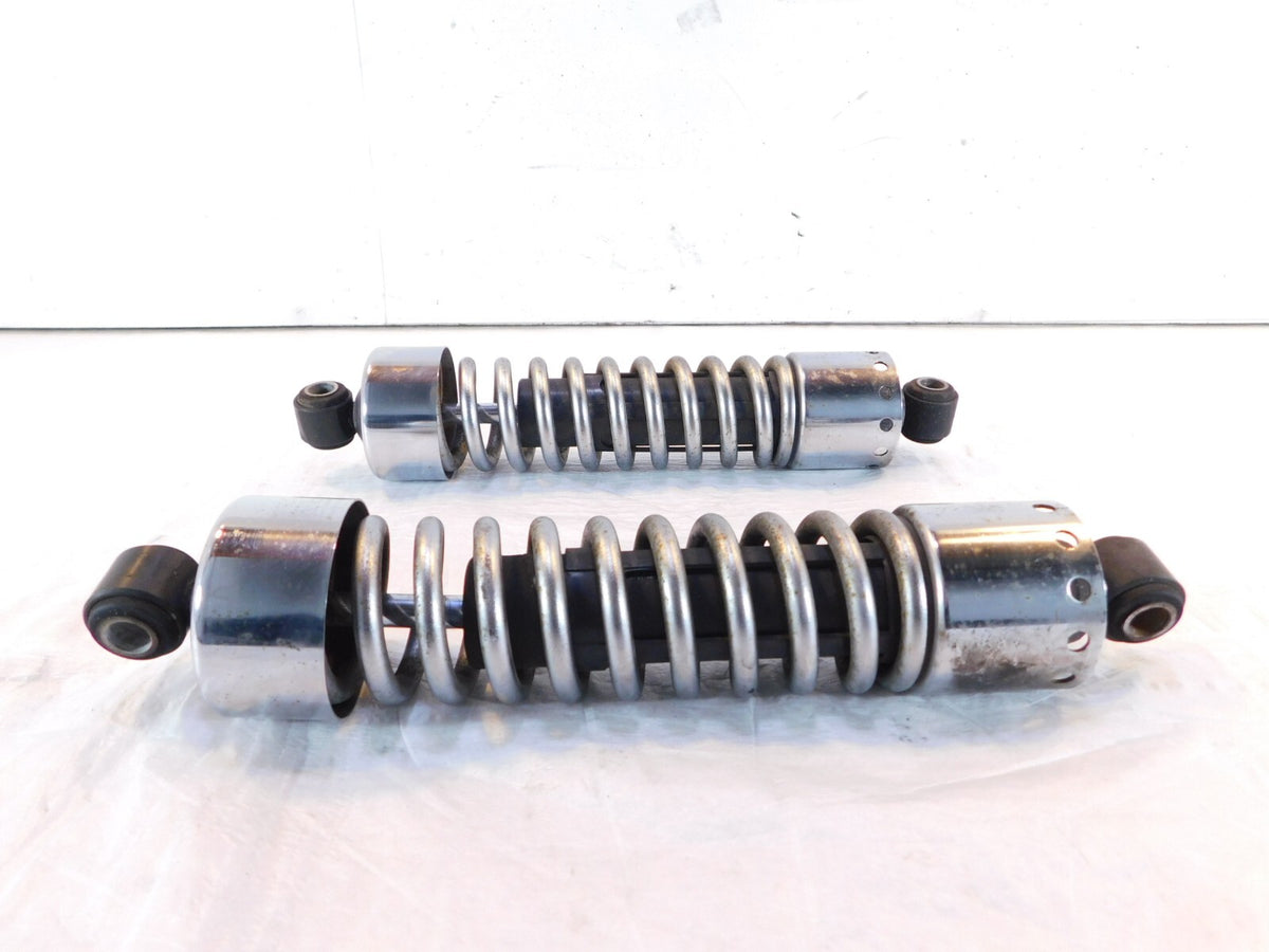 Harley Davidson Dyna Super Glide Wide Glide Chrome 12.75" Shock Absorbers - BENT