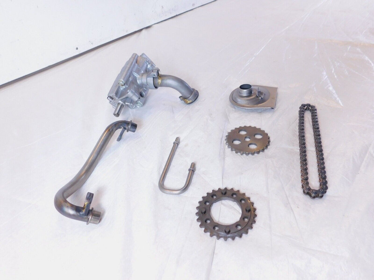 1995-2003 Honda VF750 VF750C Magna 750 Engine Motor Oil Pump Body Pipe & Chain