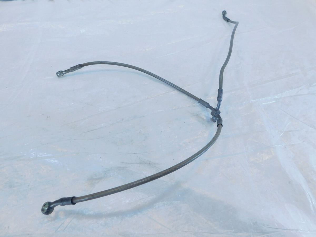 2007-2013 Aprilia Mana 850 NON-ABS Front Wheel Cylinder Caliper Hose Pipe Lines - C3 Cycle