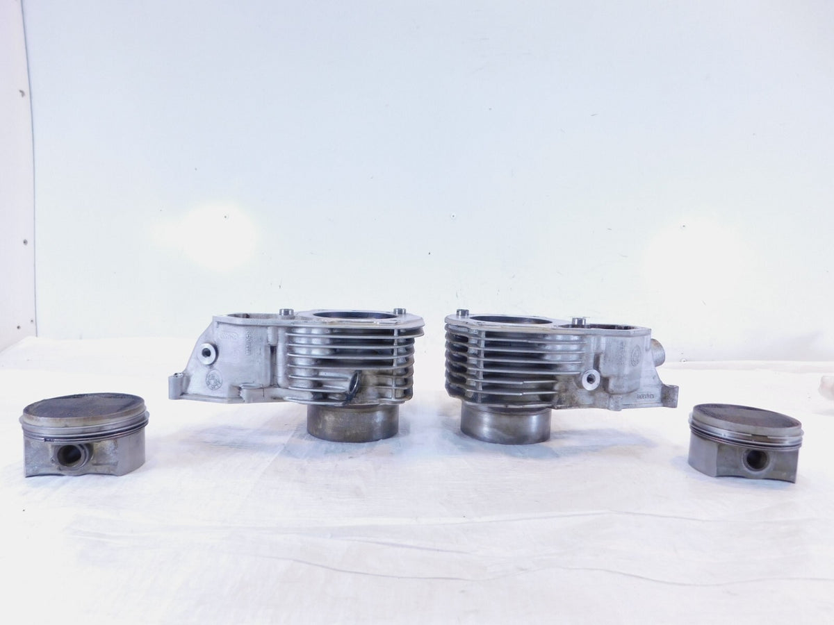 1996 & 1997 BMW R850 R850R Silver Left/Right Cylinder Barrel Jugs & Pistons - C3 Cycle
