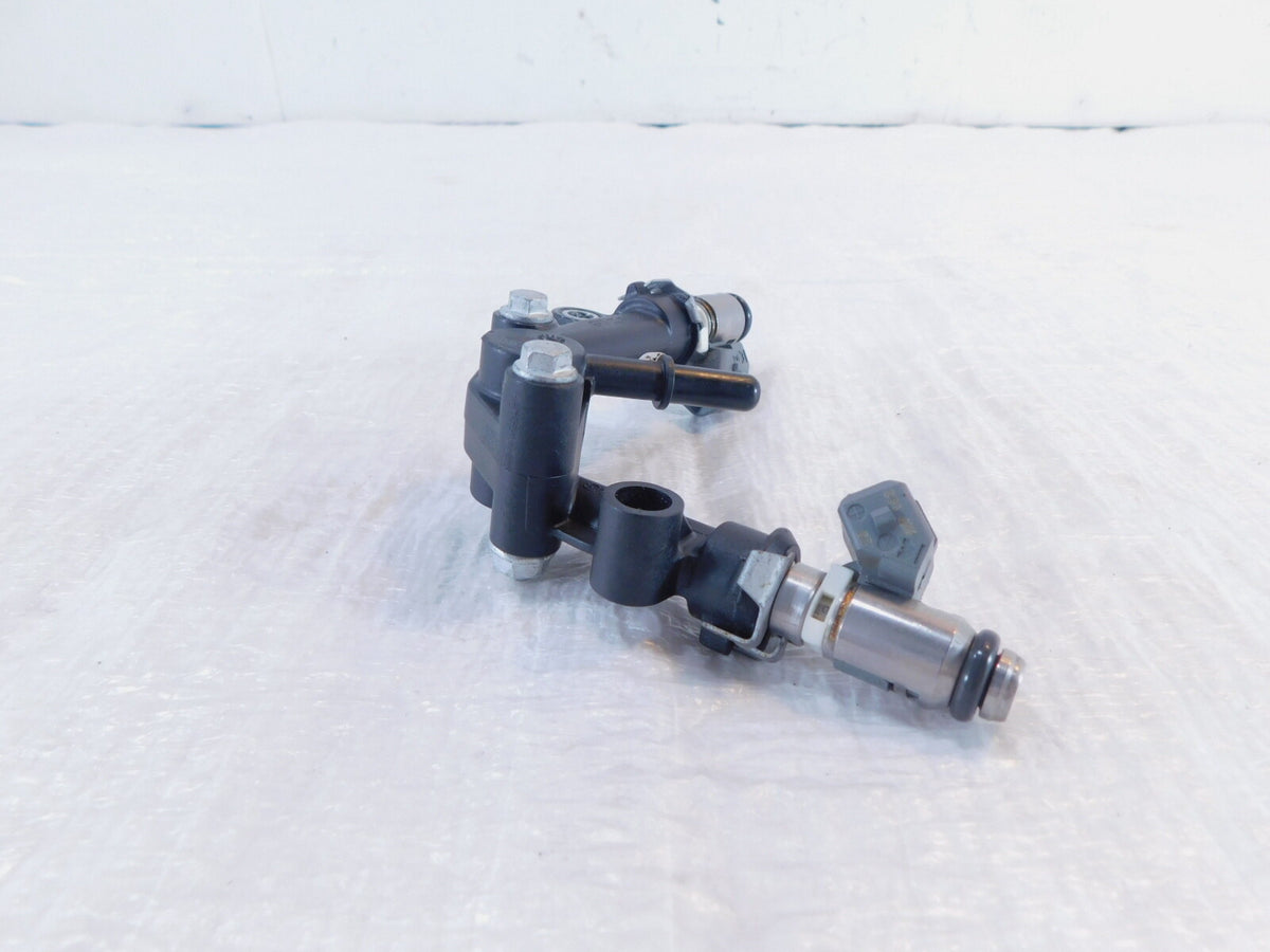 2007-2016 Aprilia Shiver SL750 Intake Gas Petrol Fuel Jet Rail Pipe & Injectors - C3 Cycle