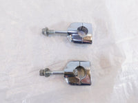 86-04 Suzuki Savage 650 LS650P Upper/Lower Handlebar Riser Mount Clamp Brackets - C3 Cycle