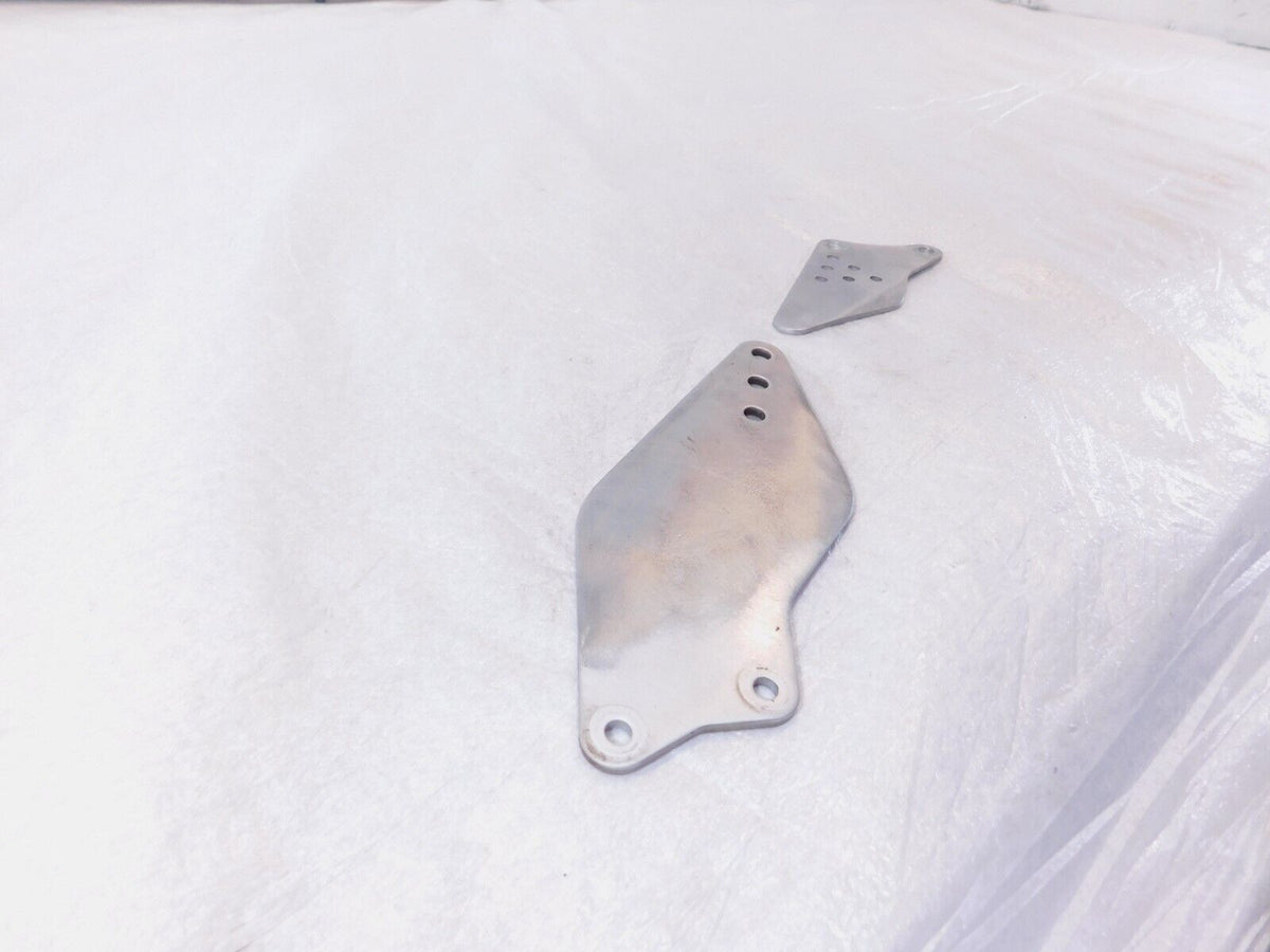 2006-2007 Kawasaki Ninja ZX-10R ZX1000 Left/Right Footrest Foot Peg Heel Guards - C3 Cycle