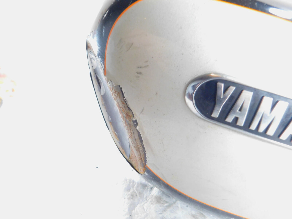 1986-97 Yamaha Virago 700 750 XV700 XV750 Black Gas Petrol Fuel Tank -Dents - C3 Cycle