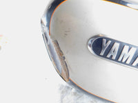1986-97 Yamaha Virago 700 750 XV700 XV750 Black Gas Petrol Fuel Tank -Dents - C3 Cycle