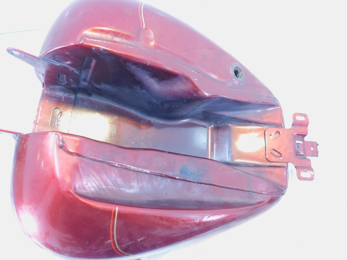 Harley Davidson Road Street & Electra Glide Red Fuel Gas Petrol Tank  -Dented - C3 Cycle