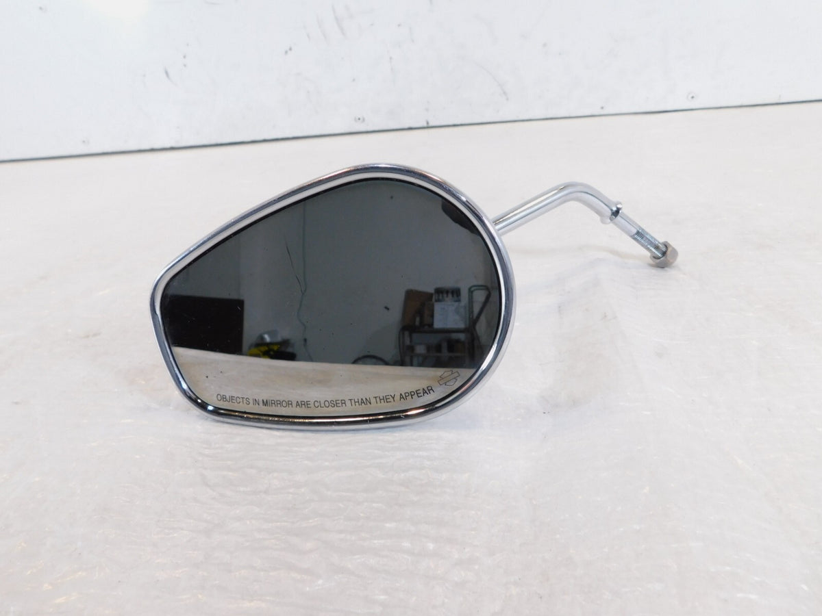 Harley Davidson Touring Softail Dyna & Sportster Left Chrome Rear View Mirror