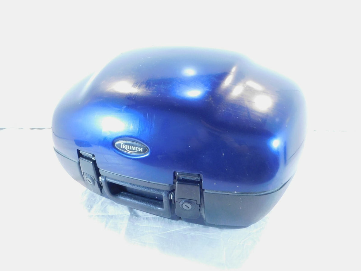 1996-2003 Triumph Trophy 900 1200 Blue Storage Luggage Top Case Tour Pak Bag - C3 Cycle